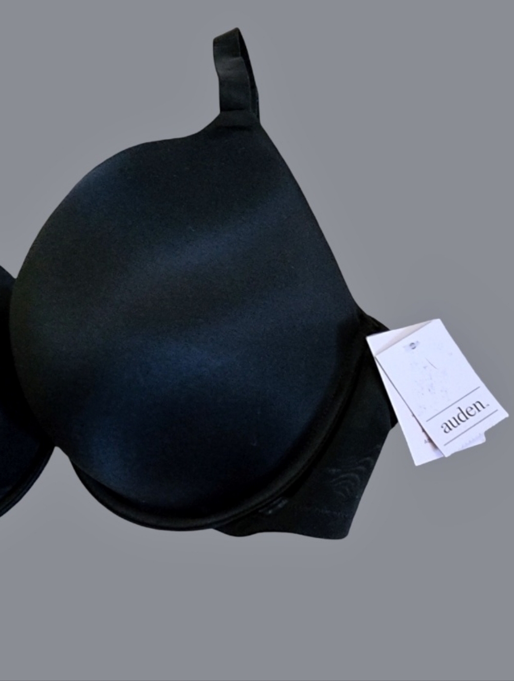 Auden Smooth Black T-Shirt Bra - Women's Intimates - Picture 3 of 4